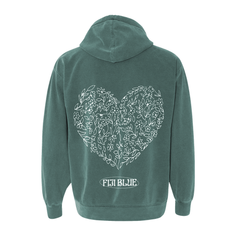 I Loved You, What Happened? Green Hoodie Back