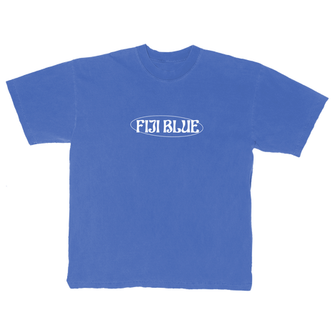 Fiji Blue Flo Blue Tee Front